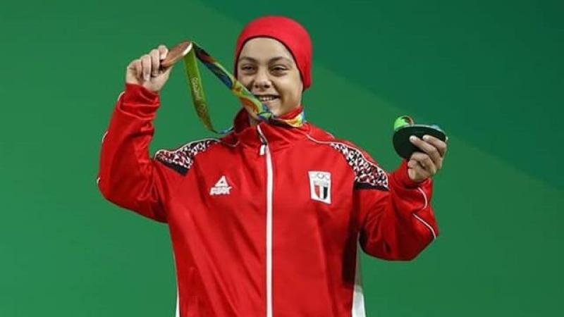 سارة سمير تحقق فضيتى الكلين والمجموع ببطولة العالم فى البحرين