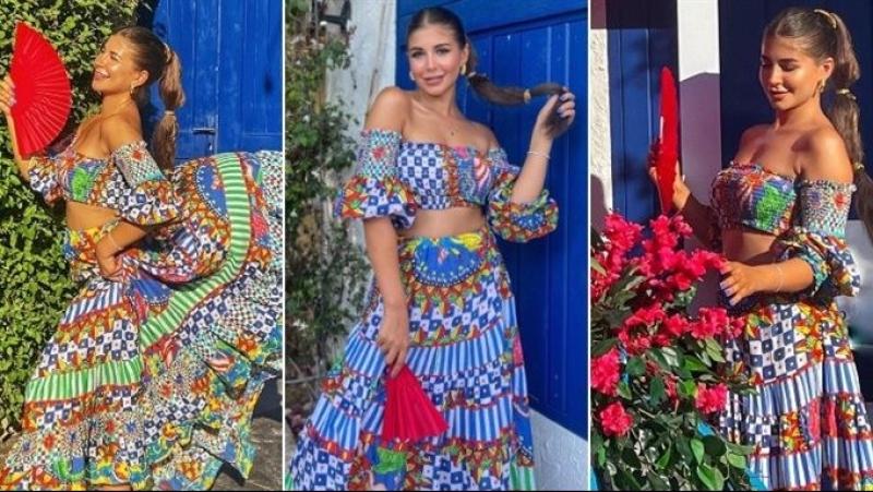 ملك قورة تشعل السوشيال ميديا بإطلالة راقية