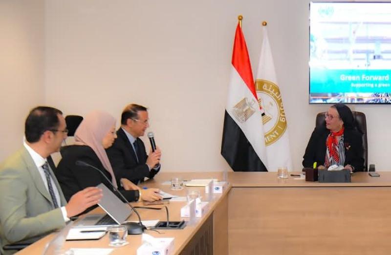 مصر تتسارع نحو التحول الأخضر، ياسمين فؤاد تُرسخ التعاون مع يونيدو