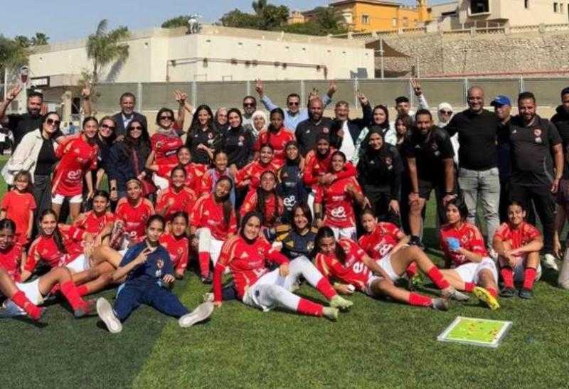 نادي الأهلي النسائي يقترب من لقب تاريخي في دوري الجمهورية