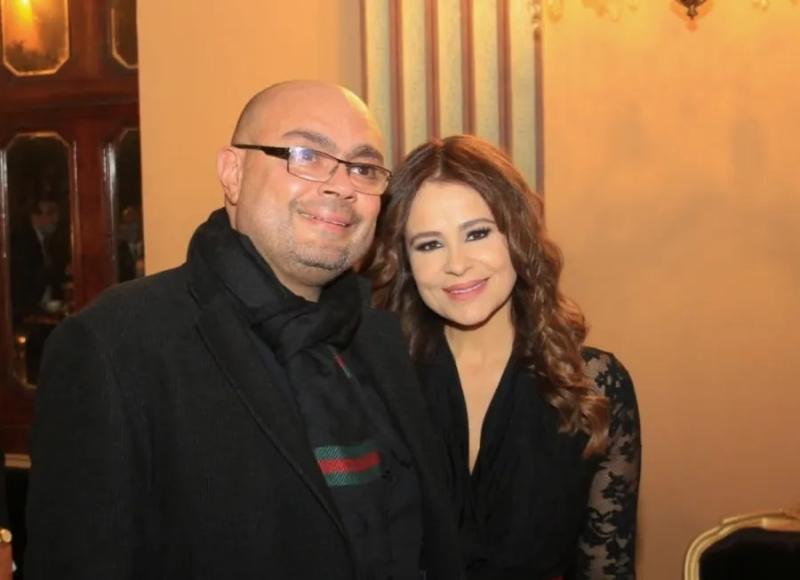 كارول سماحة وزوجها وليد مصطفى