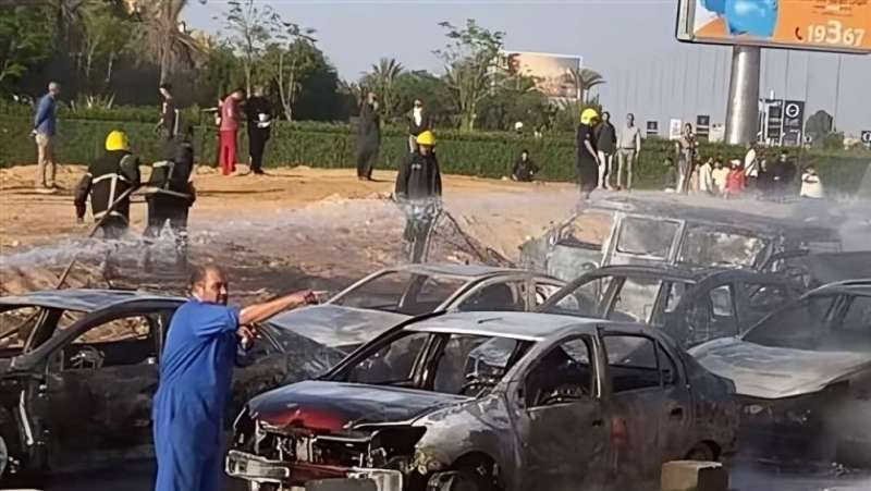 النيابة العامة تحيل 6 متهمين في حادث انفجار خط الغاز إلى المحكمة