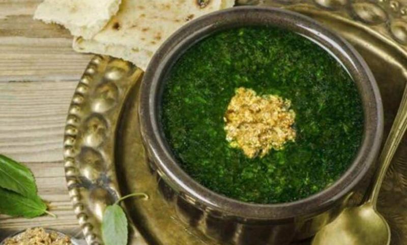 تخزين الملوخية الخضراء