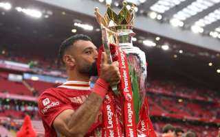 احتفالات ليفربول بلقب الدوري الإنجليزي، لحظات مميزة مع محمد صلاح وعائلته