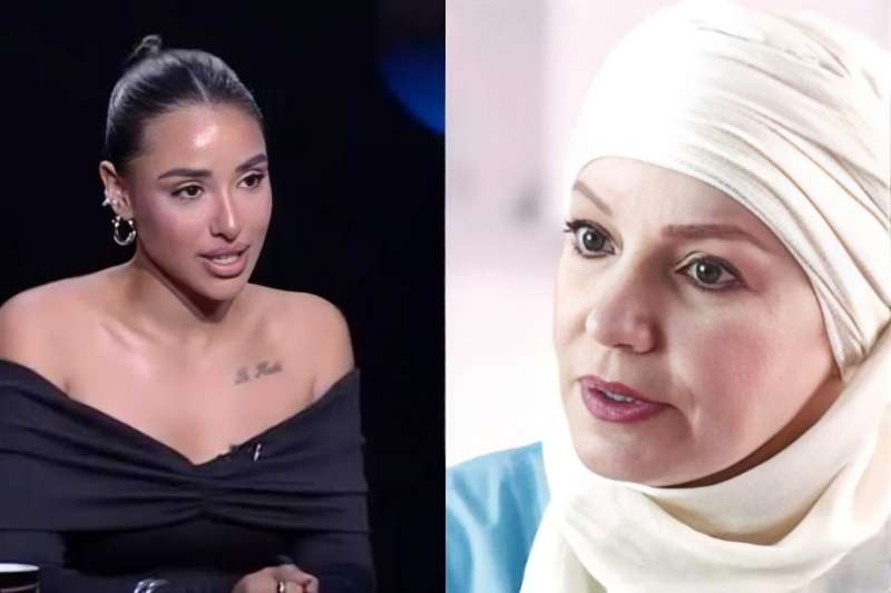 الفنانة المعتزلة مشيرة إسماعيل و آية سماحة