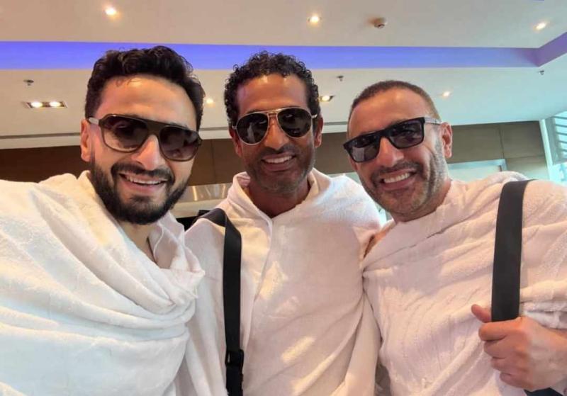 أحمد السقا في السعودية لأداء مناسك الحج بعد انفصاله عن مها الصغير