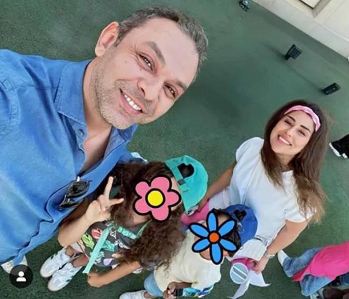 آيتن عامر وأسرتها