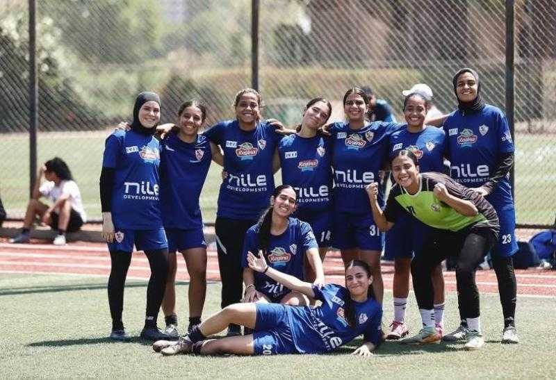 الزمالك يدشن فريق ناشئات كرة القدم 2007 لتعزيز قاعدة المواهب النسائية