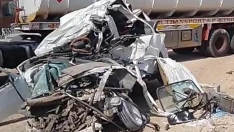 النيابة العامة تأمر بحبس سائق التريلا المتسبب في حادث المنوفية المأساوي
