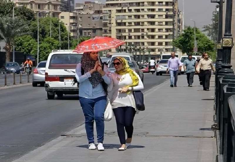 حالة الطقس اليوم، ارتفاع درجات الحرارة والرطوبة في مصر