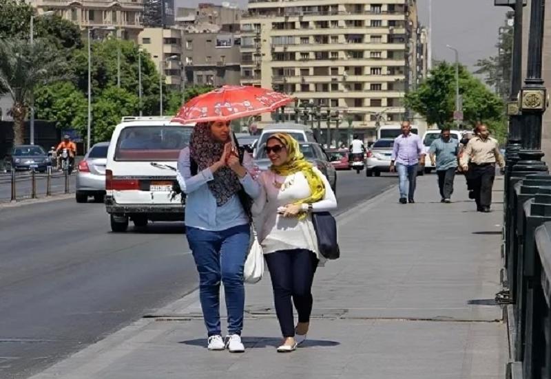 حالة الطقس اليوم، ارتفاع درجات الحرارة والرطوبة في مصر
