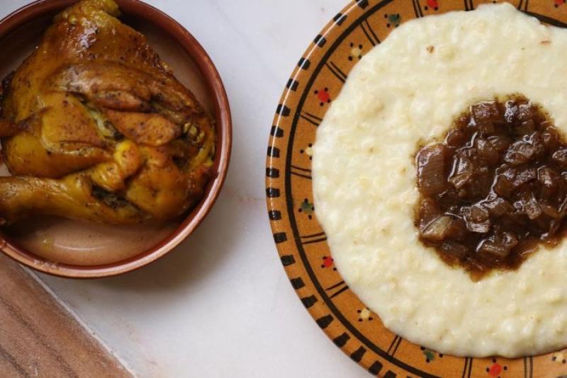 الجريش بالدجاج