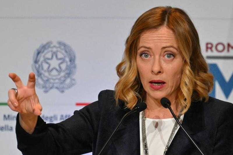 رئيسة وزراء إيطاليا جورجيا ميلوني تبدأ زيارة عمل إلى تونس
