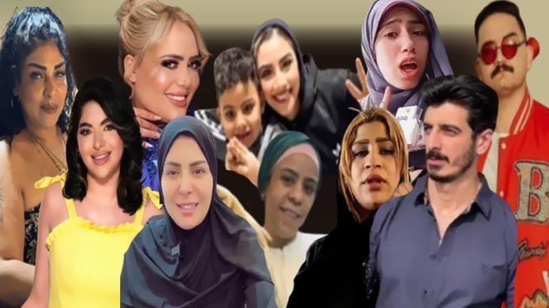 النيابة العامة تقرر حبس 8 متهمين من مستخدمي تيك توك بتهمة نشر محتوى خادش للحياء