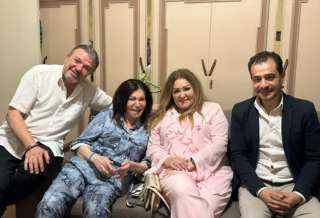 زيارة وفد من وزارة الثقافة ونقابة الممثلين لدعم الفنانة نجوى فؤاد