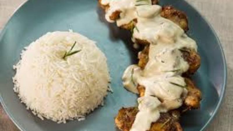 دجاج بالمشروم