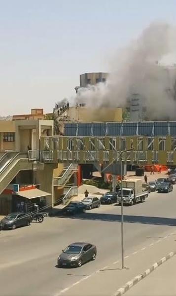 حريق المبنى الإداري