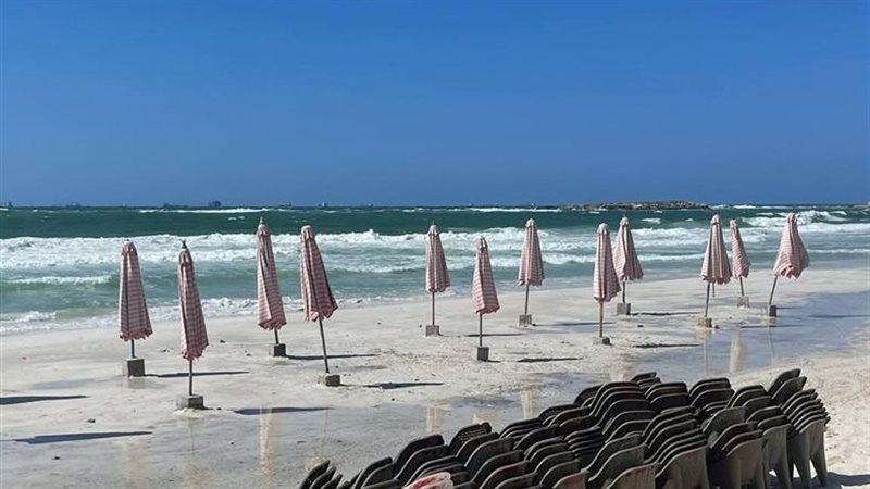 إغلاق شواطئ الإسكندرية غدًا بسبب اضطراب حالة البحر