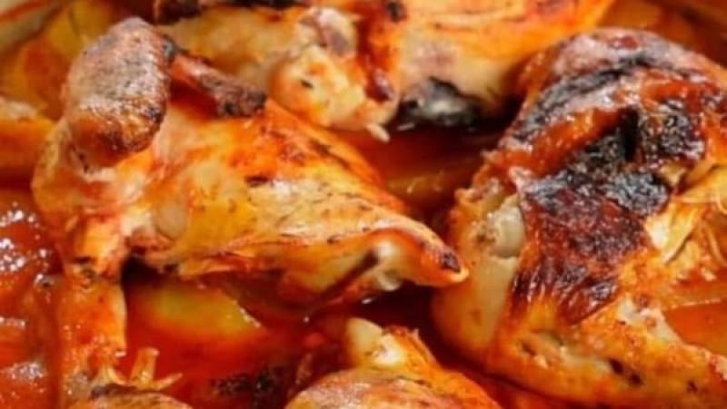 صينية البطاطس بالدجاج