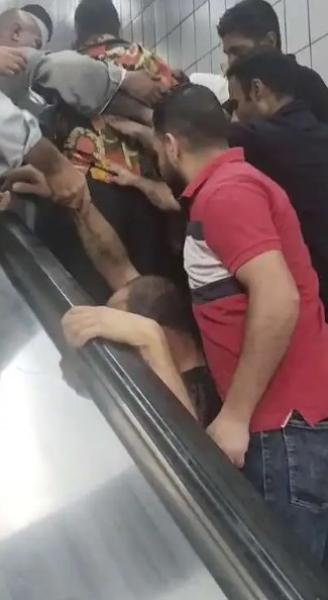 مترو الأنفاق يوضح تفاصيل حادث السلم المتحرك بمحطة مسرة