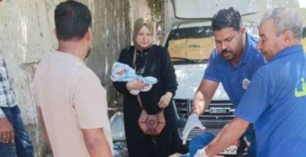 إنقاذ سيدة