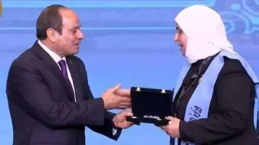أول نائبة من مطروح.. قصة كفاح  تيسير دهيم من الأم المثالية إلى عضوية الشيوخ