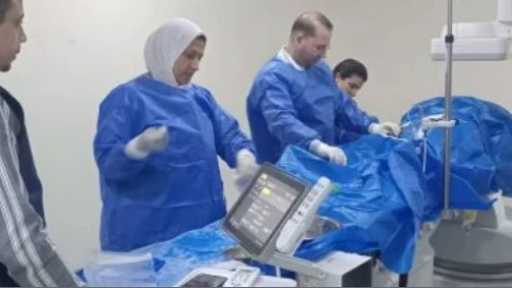 إنجاز طبي مميز.. فريق مستشفى ميت غمر يُنقذ حياة مريضة عبر قسطرة مخية دقيقة