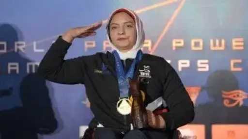 ريحاب رضوان تتألق.. ذهبية عالمية بروح المرأة البارالمبية