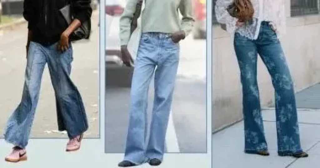 أبرز أحذية تناسب الجينز الواسع لإطلالة عصرية