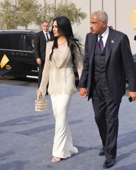 أول إطلالة لطلعت مصطفى وأحمد عز مع زوجتيهما منذ الإفراج عنهما.. رعاة... أول إطلالة لطلعت مصطفى وأحمد عز مع زوجتيهما منذ الإفراج عنهما.. رعاة المتحف