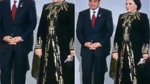 مرمر حليم.. المصممة التي أبهرت الجميع بإطلالتها الساحرة للسيدة انتصار السيسي