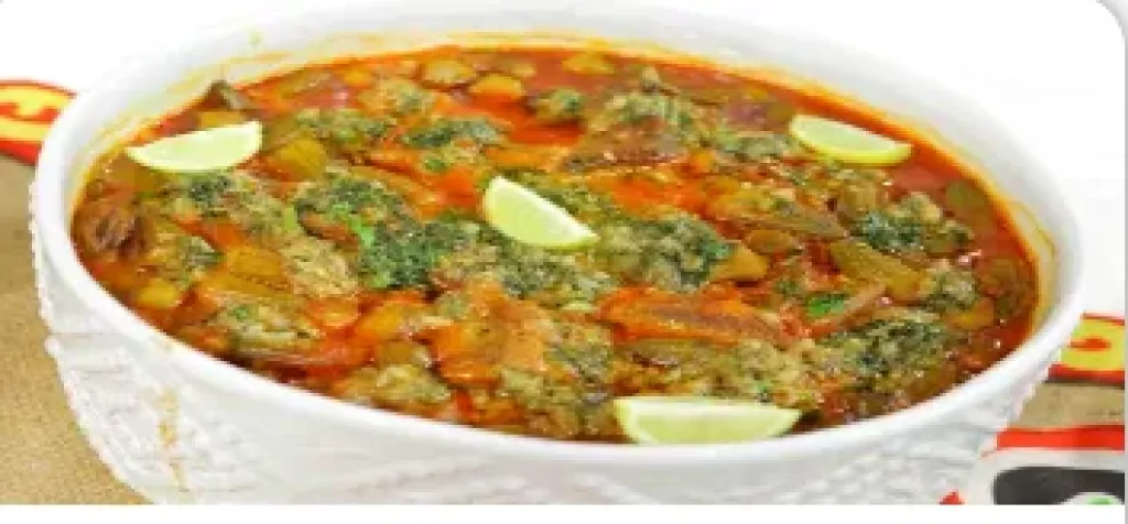 طواجن البامية باللحم