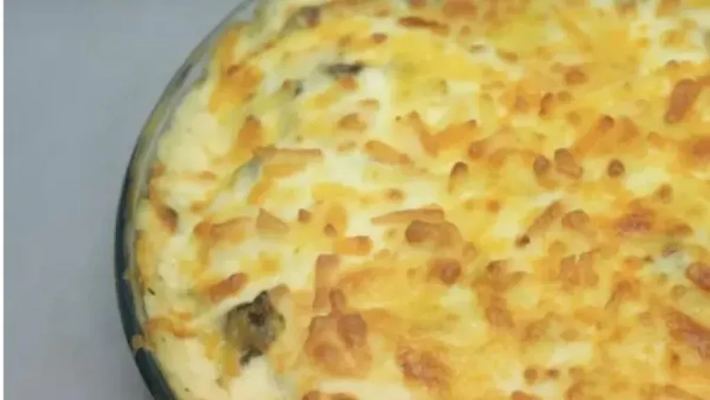 صينية البطاطس بالمشروم