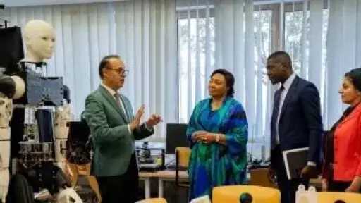 تفاصيل زيارة السيدة الأولى لجمهورية الكونغو للجامعة الألمانية بالقاهرة لبحث التعاون