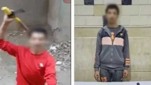 ضبط عامل تعدى على جاره وزوجته.. التفاصيل الكاملة لواقعة ”الشومة” بالشرقية ضبط عامل تعدى على جاره وزوجته.. التفاصيل الكاملة لواقعة ”الشومة” بالشرقية