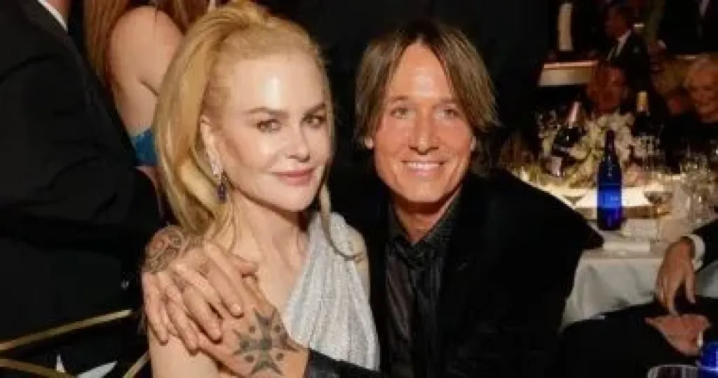 كيث أوربان وزوجته