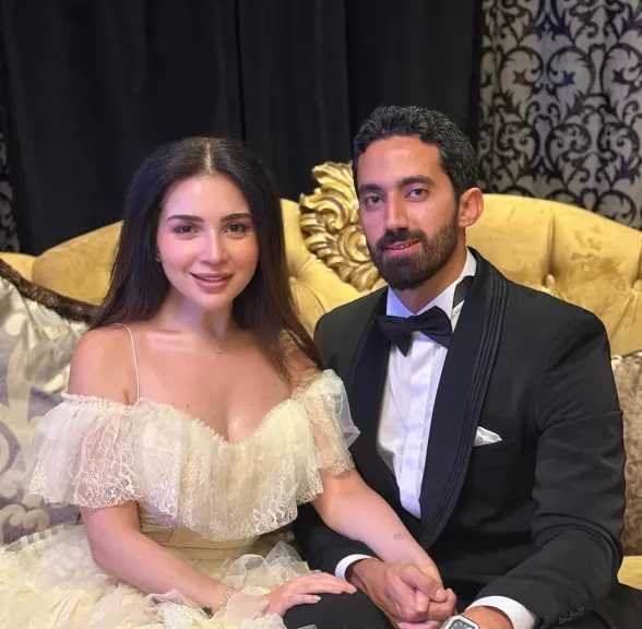 مي عز الدين تعلن زواجها من أحمد تيمور
