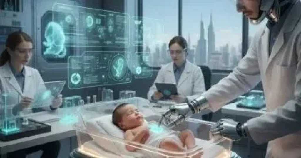 ولادة أول طفل بتقنية الذكاء الاصطناعي.. إنجاز علمي يفتح أبواب الأمل للنساء حول العالم