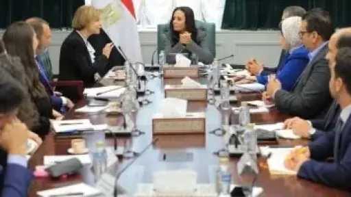 تفاصيل مباحثات وزيرة التضامن مع المديرة الإقليمية للتنمية البشرية التعاون فى الحماية... تفاصيل مباحثات وزيرة التضامن مع المديرة الإقليمية للتنمية البشرية التعاون فى الحماية الاجتماعية