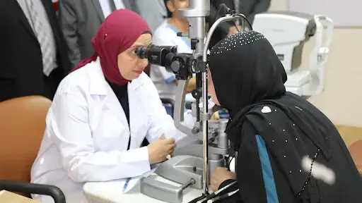 قافلة طبية مجانية للكشف على العيون غدًا لأهالي الزيتون والأميرية برعاية نجلاء الإمبابي
