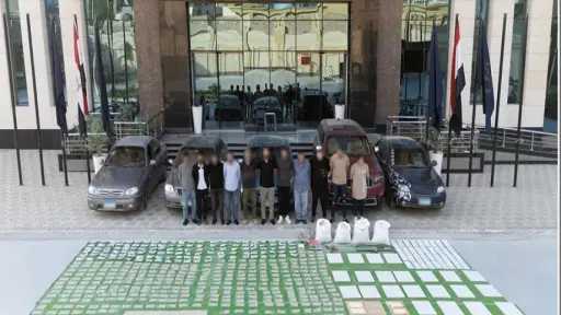 بقيمة 2.7 مليار جنيه.. بالصور إحباط أكبر محاولة لتهريب الكبتاجون للخارج