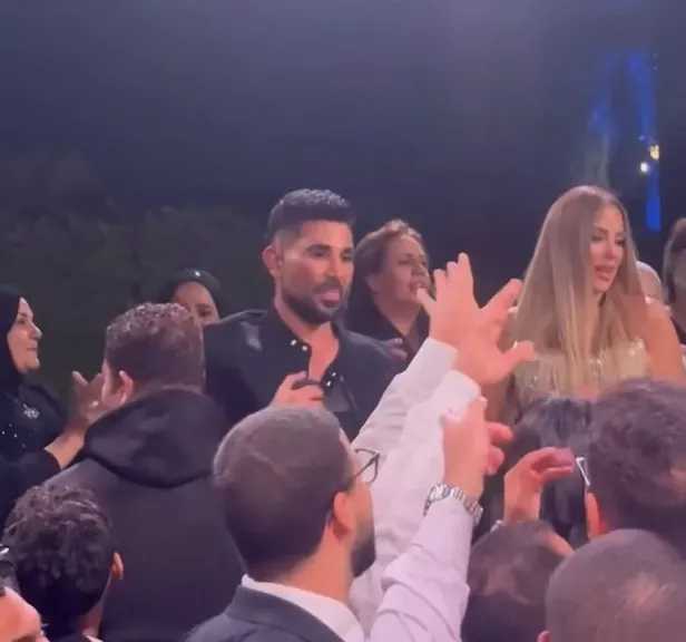 ريم مصطفى تحتفل بزفاف ابنها