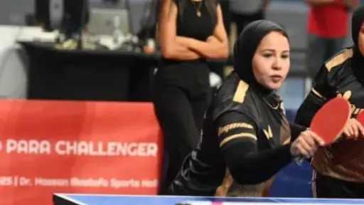 تنس الطاولة.. أمل عبد الرحيم تكتب قصة نجاح جديدة بـ3 ميداليات دولية