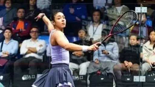 هانيا الحمامي تواصل التألق وتبلغ ربع نهائي بطولة هونج كونج للاسكواش