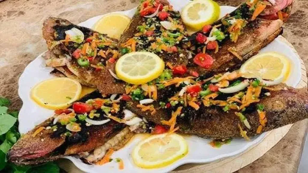 السمك المشوي