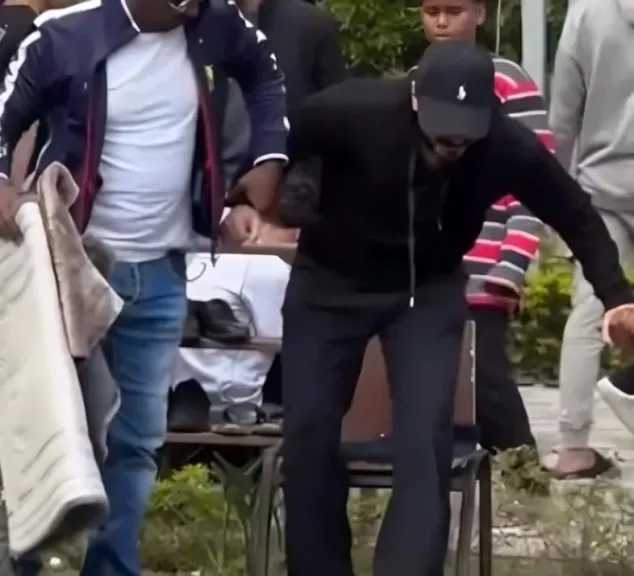 أول ظهور لتامر حسني بعد أزمته الصحية