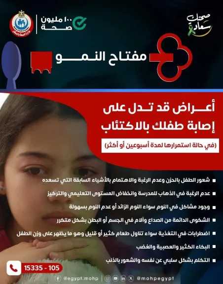 علامات تنذر باكتئاب الأطفال.. تعرف على الأعراض وطرق ملاحظتها