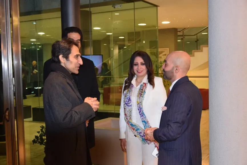 ‏رانيا يحيى تنظم احتفال بمناسبة يوم اللغة العربية بروما بحضور السفير ‏بسام راضي