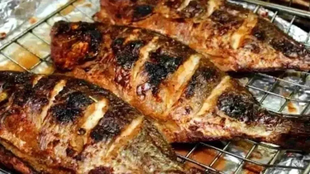 السمك المشوي