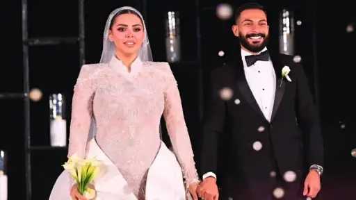 محمد هنيدي يحتفل بزفاف ابنته فريدة وسط نجوم الفن